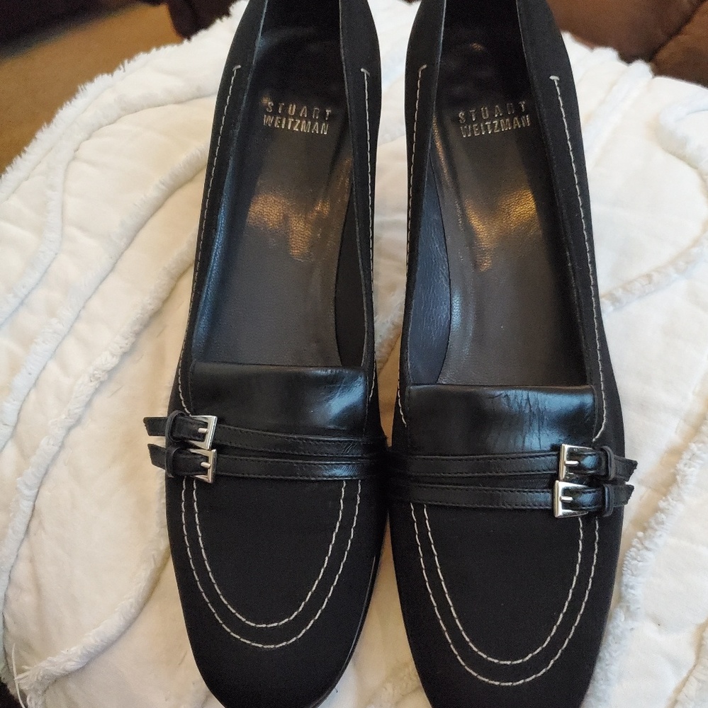 Stuart Weitzman heeled loafers